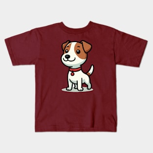 Adorable Jack Russell Terrier Kids T-Shirt